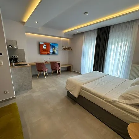 Meteora Gold And Glass